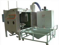 制藥業(yè)丁基橡膠塞模具新型專用高效噴砂機