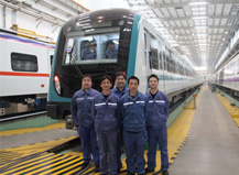 中國南車株洲電力機(jī)車涂裝高級技師團(tuán)隊