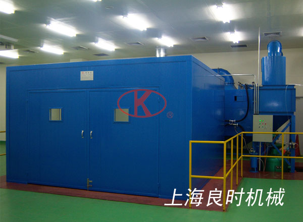 自動(dòng)氣力輸送回收式噴砂房工作原理是什么？