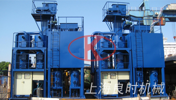大型移動式噴砂組合機(jī)組